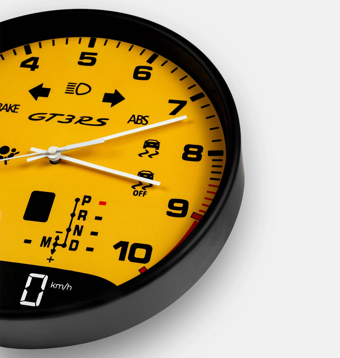 Zegar licznik GT3RS żółty